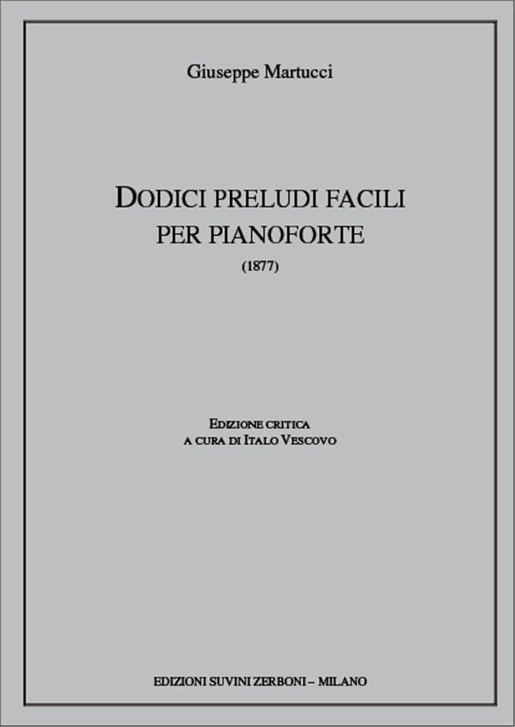 12 Preludi Facili Per Pianoforte